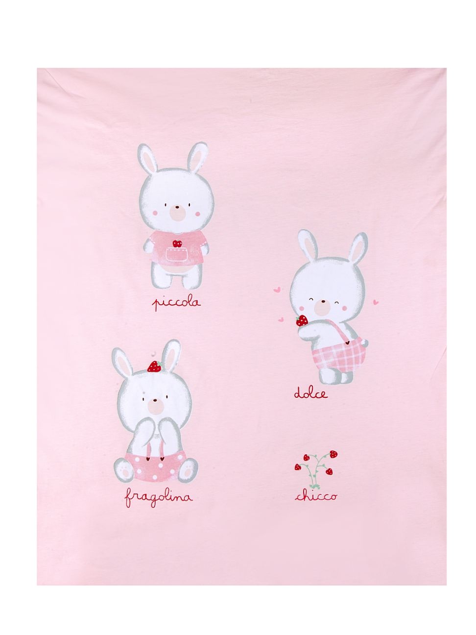 Printed Pram Blanket-Pink